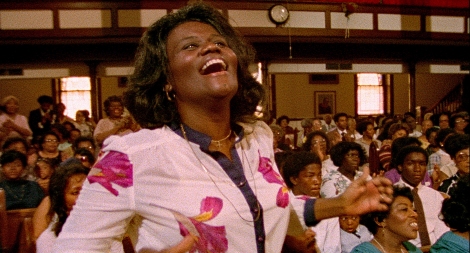 Gospel singing great Zella Jackson Price cheering on the performances in SAY AMEN, SOMEBODY, the 1982 classic Gospel documentary directed by George Nierenberg. Film to 4K digital restoration by Metropolis Post, New York: Jack Rizzo, Ian Bostick (restoration artist), Jason Crump (colorist) and Allen Perkins. Audio Restoration and 5.1 Sound by Audio Mechanics. Sound Engineer: John Polito. Restoration Produced by Milestone Film & Video, the Smithsonian National Museum of African American History and Culture and the Academy Film Archive. Funding by Robert F. Smith Fund Professional Curation Project and the Academy Film Archive. Supervised by George Nierenberg and Dennis Doros.